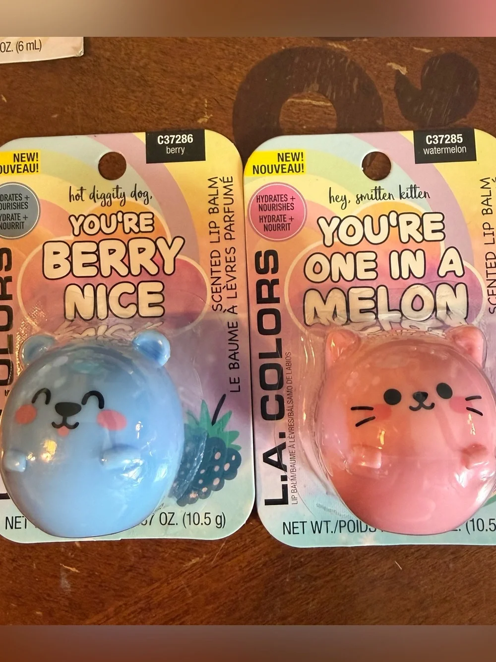 L.A. Colors Lip Balm Gloss Set